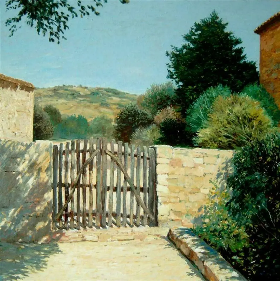 WVZ 1846 60 60 Vita con calma, Öl auf Leinwand 60 x 60 cm (verkauft)