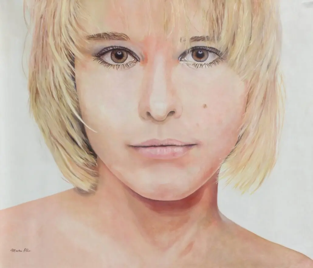 WVZ 1895 90 110, Blick, Öl und Tempera auf Leinwand 90 x 110 cm (ausgestellt)