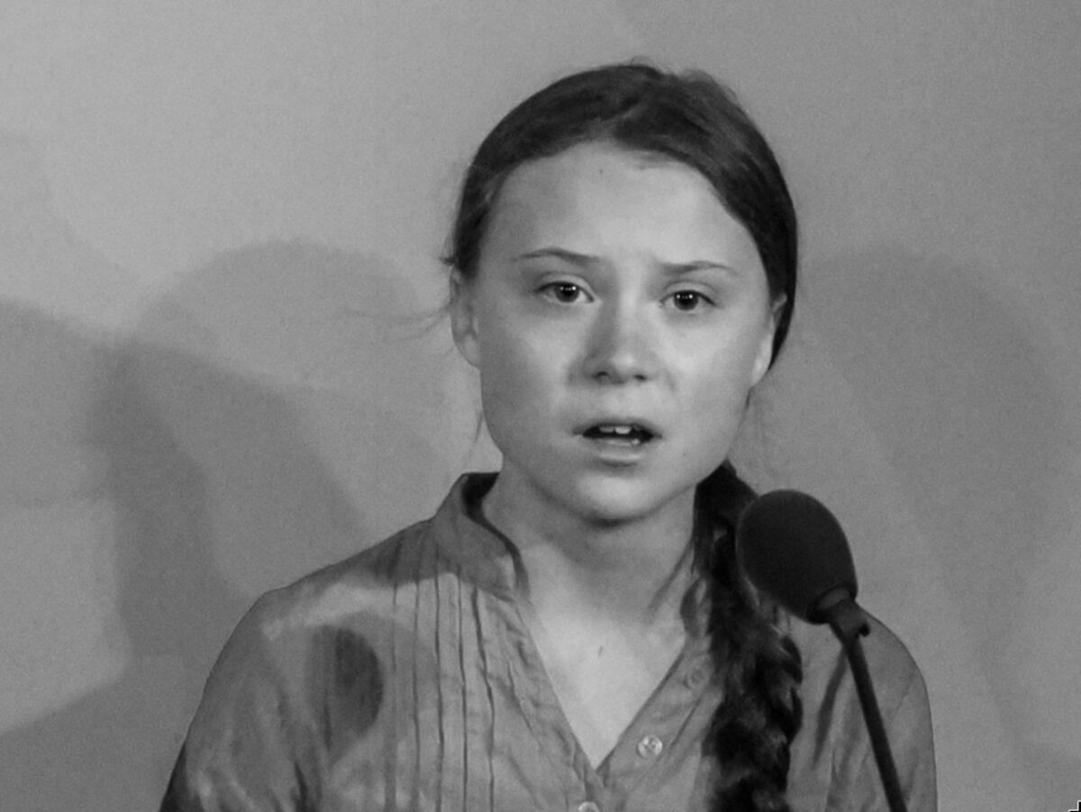 Greta Thunberg vor den UN