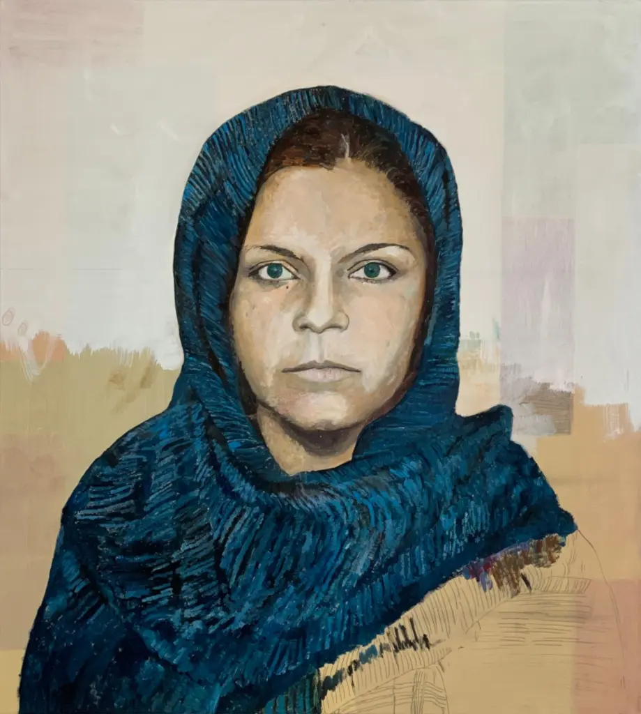 Gemälde LEILA von Martin Eller, WVZ 1901, 100 x 90 cm