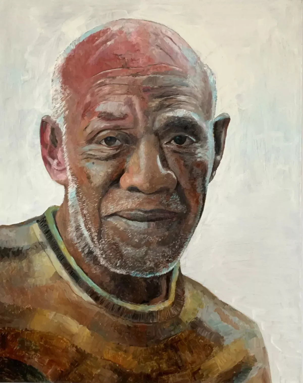 WVZ 1902 100 80, Mensch, Genreportrait, Öl und Tempera auf Leinwand 100 x 80 cm (ausgestellt)